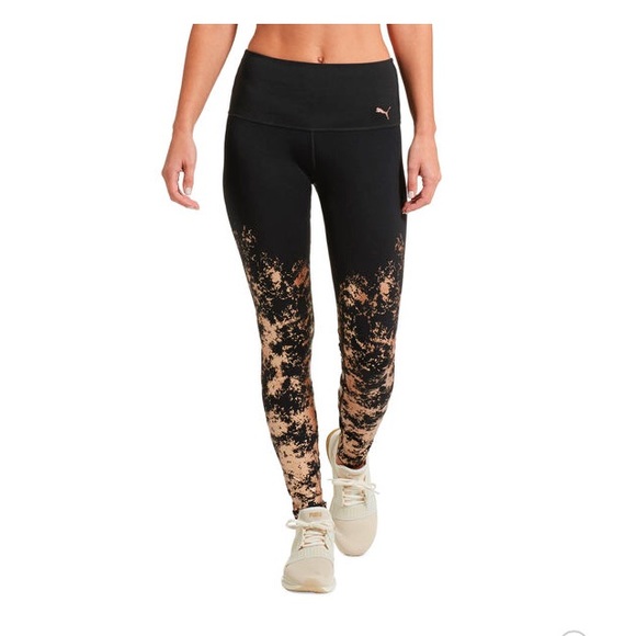 NWT⭐️PUMA Premium black and copper tights - Picture 2 of 5